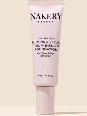 NakeryPlumping Velvet Serum-Infused Foundation — Pick Shade